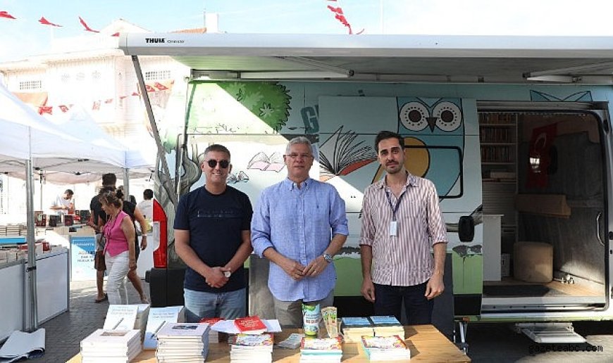 Nilüfer Belediyesi Gezici Kütüphane 7. Mudanya Kitap Fuarı’nda