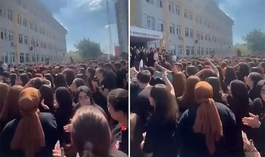 Halil Bekmezci Lisesi'nde Protesto