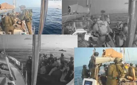 Gazze Yardım Teknesine İsrail Baskını!