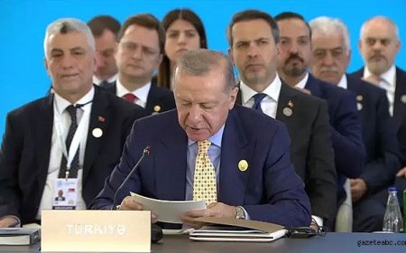 Erdoğan'dan Türk Devletleri Teşkilatı Zirvesi'nde "Suriye" mesajı