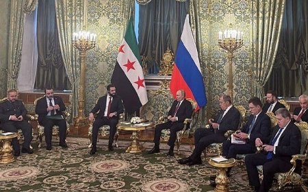 Putin-Şara Kritik Moskova Zirvesi Başladı