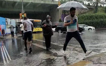 Marmara ve Karadeniz’de Sağanak Alarmı!