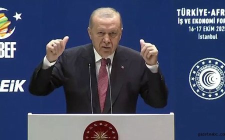 Erdoğan’dan Afrika Forumu’nda Nazım Hikmet Şiiri