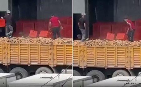 Belediye Fırınında Şok Görüntüler