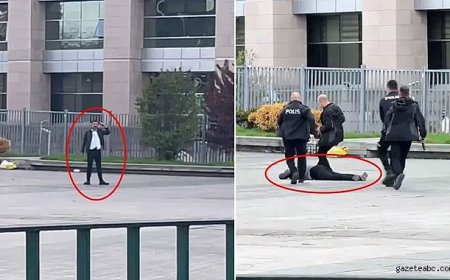 İstanbul’da Adliye Önünde Silahlı Olay