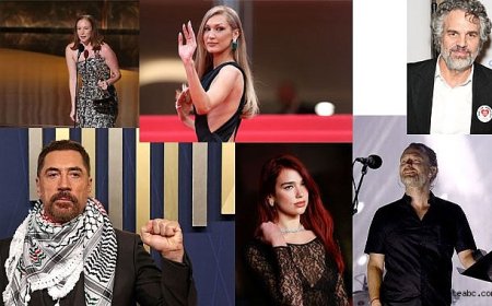 Dünyaca ünlü isimlerden İsrail tepkisi