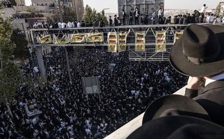İsraillilerden Netanyahu Karşı Büyük Protesto