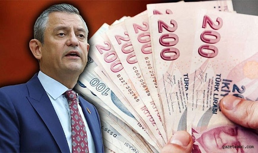 Özgür Özel'den Asgari Ücret Açıklaması