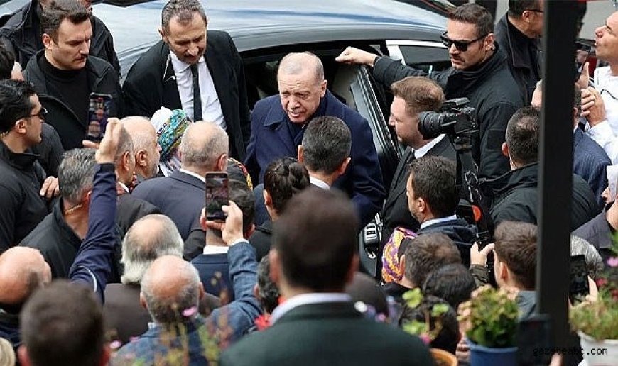 Erdoğan, Memleketi Rize’de Komşularıyla Buluştu