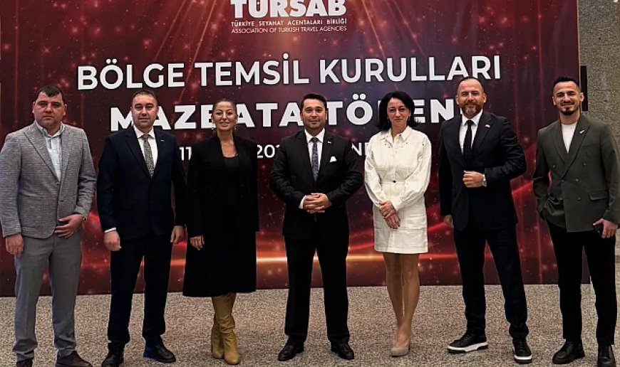 TÜRSAB Başkanı Balta ve yönetimi mazbatasını aldı