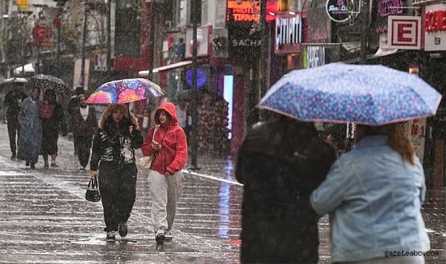 Batı’da Hafta Sonu Yağmur Uyarısı