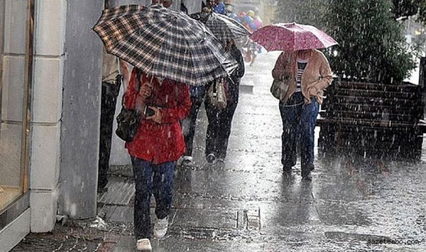 Meteoroloji’den Kritik Yağış Uyarısı