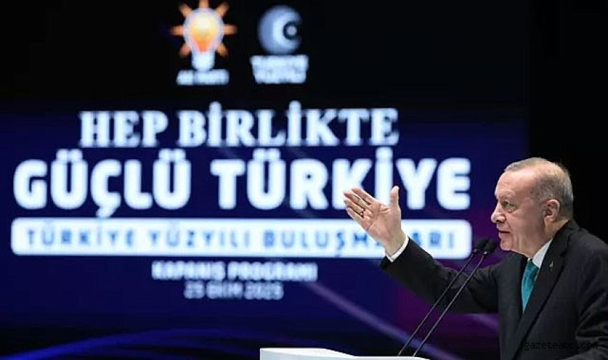 Erdoğan: "Kalpte ve Zihinde Millet Olmalı"