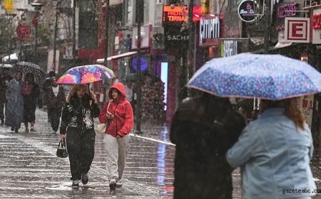 Marmara’ya Sağanak Uyarısı!