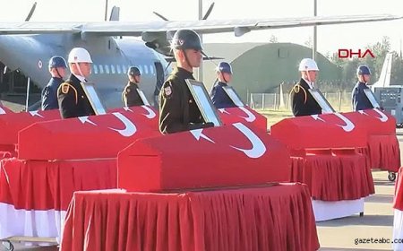 Şehitler Dualarla Uğurlandı