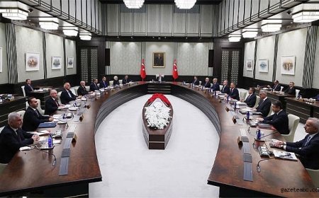 Beştepe’de Kabine Toplantısı