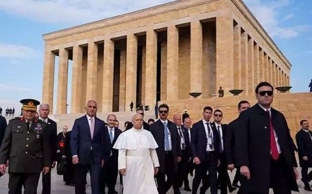 Papa 14. Leo Atatürk'ün Huzurunda