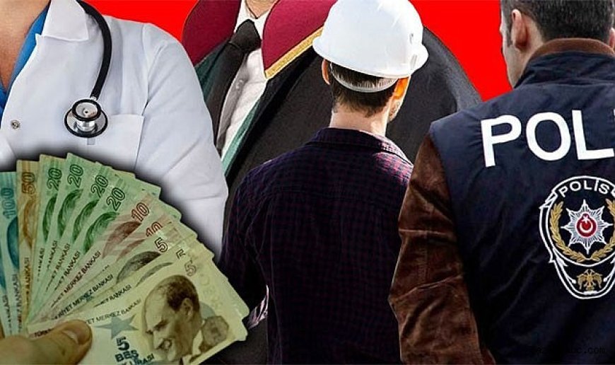 Ünvanlara Göre Yeni Memur Maaşları
