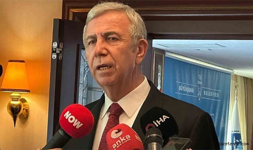 Mansur Yavaş’tan Çifte Standart Tepkisi