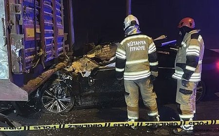 Sisli Yolda Hız Felaket Getirdi