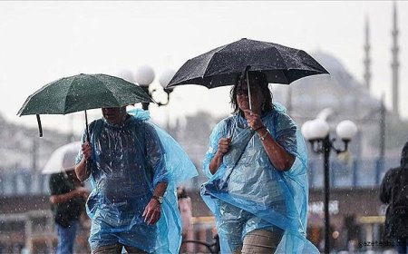 Yağışlı Sistem Türkiye’ye Giriş Yaptı