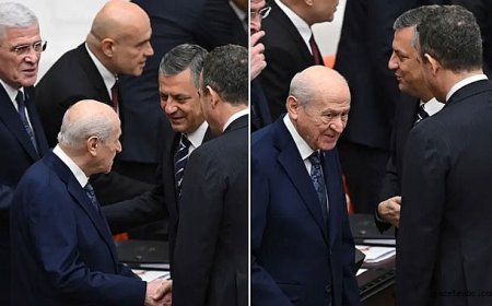 Bütçe Görüşmelerinde Sürpriz Tokalaşma