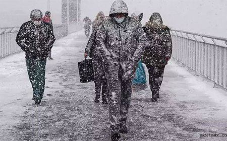 Meteorolojiden 5 kente Kar Alarmı