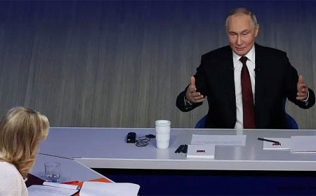 Putin: "Cephede üstünlük Rus ordusunda"