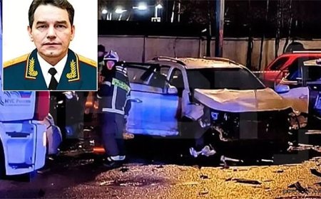 Moskova'da Putin'in Kilit Komutanı Öldürüldü