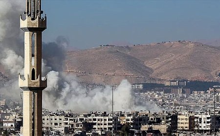 Şam’da Mezze’de Patlama Sesleri