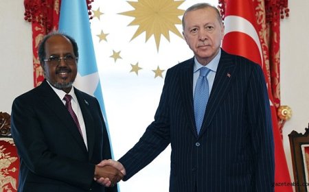 Erdoğan Mevkidaşı Mahmud'u Ağırlıyor