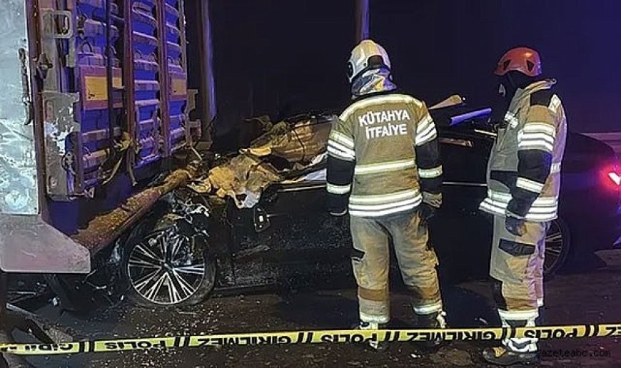 Sisli Yolda Hız Felaket Getirdi