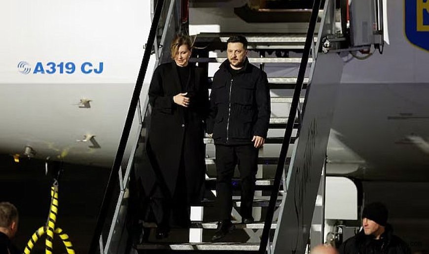 Zelenski’nin Uçağına Drone Tehdidi