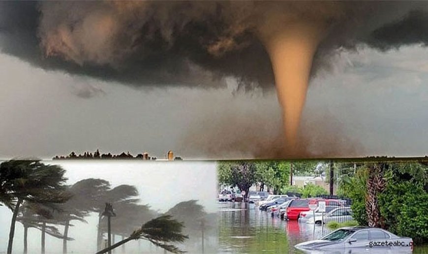 Sağanak, Fırtına ve Dolu Tehlikesi Kapıda