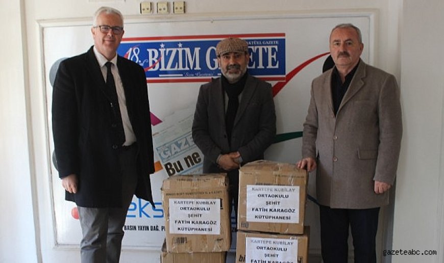 Şehit Fatih Karagöz’ün Adı Kitaplarla Yaşatılıyor