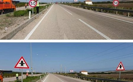 58 Bin Trafik Levhası Kaldırıldı