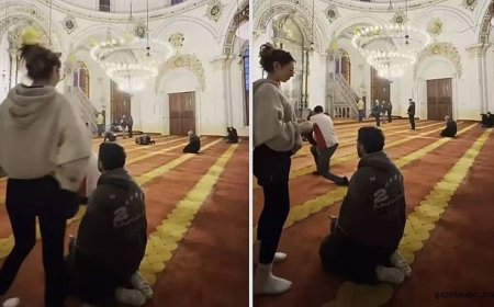 Aziziye Camii’ndeki Uygunsuz Davranış Tepki Çekti