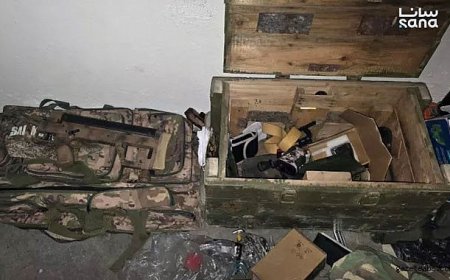 Eşrefiye’de Silah Deposu Bulundu