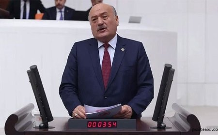 TBMM Kürsüsünde Otel Tanıtımı