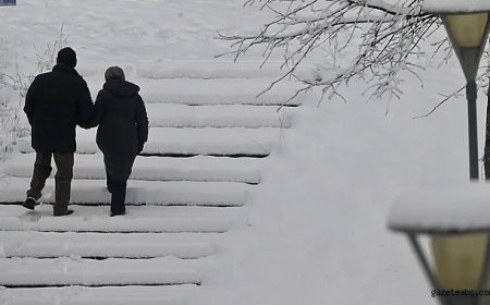 Yurdun Büyük Bölümü Karla Kaplandı