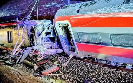 İspanya Güneyinde Tren Felaketi