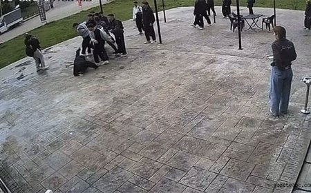 Akran zorbalığına esnaf müdahalesi