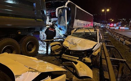 Sapanca’da Feci Kaza