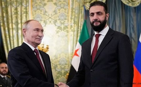 Şara ve Putin Bir Araya Geldi