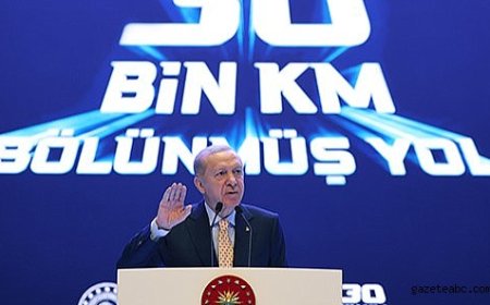 Erdoğan: "Karayolu ulaşımında destan yazdık"