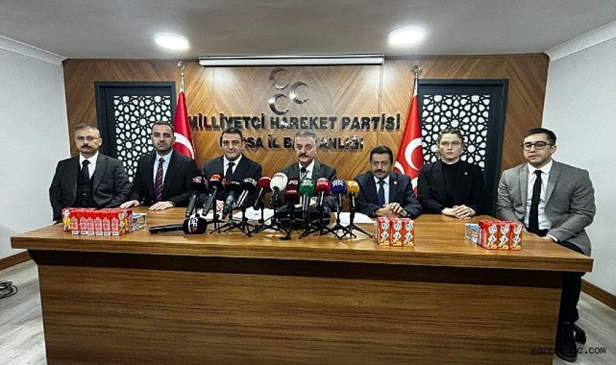 Bursa MHP'den Basın Açıklaması