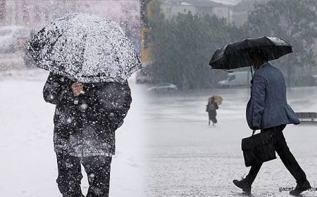 Kuvvetli Kar ve Sağanak Kapıda