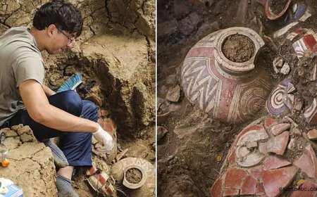 Antik Mezardan Altın Fışkırdı