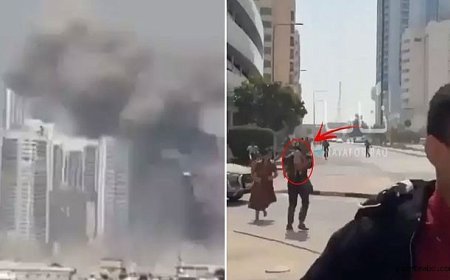 Abu Dabi’de halk sığınaklara koştu