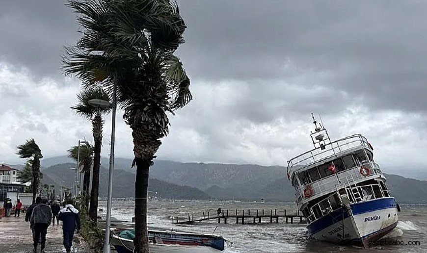7 İl İçin Kuvvetli Sağanak ve Fırtına Alarmı